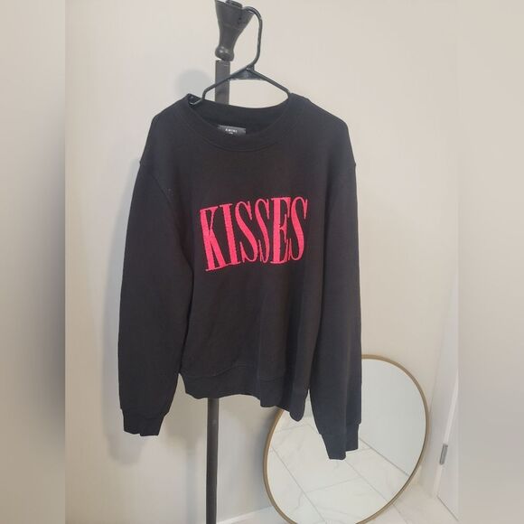 AMIRI Black Graphic Cotton Crew-Neck Sweatshirt Large - Picture 1 of 7